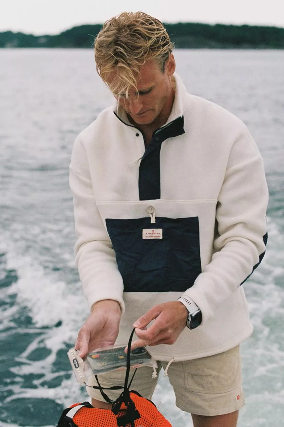 Vagabond Waxed Fleece Mens - Image 2