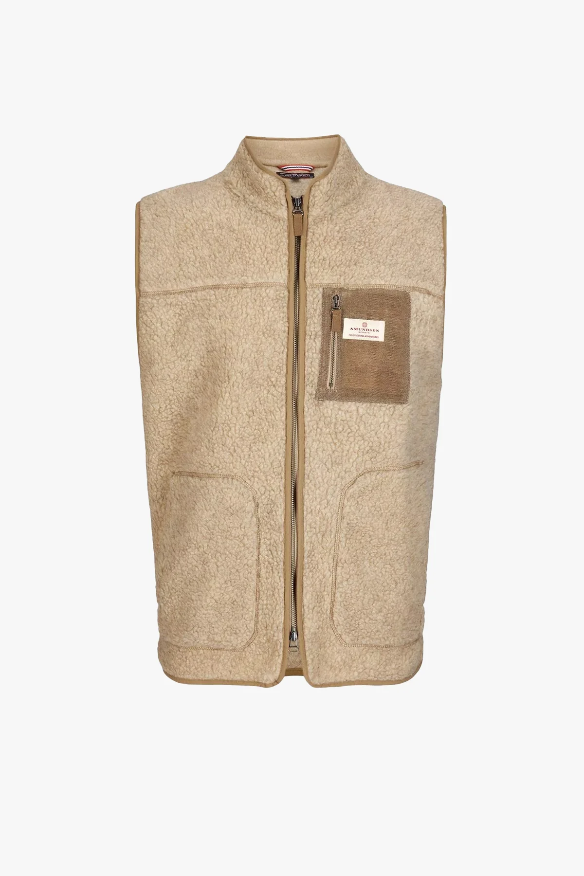 Men's Heroes Wool Fleece Vest - Image 2