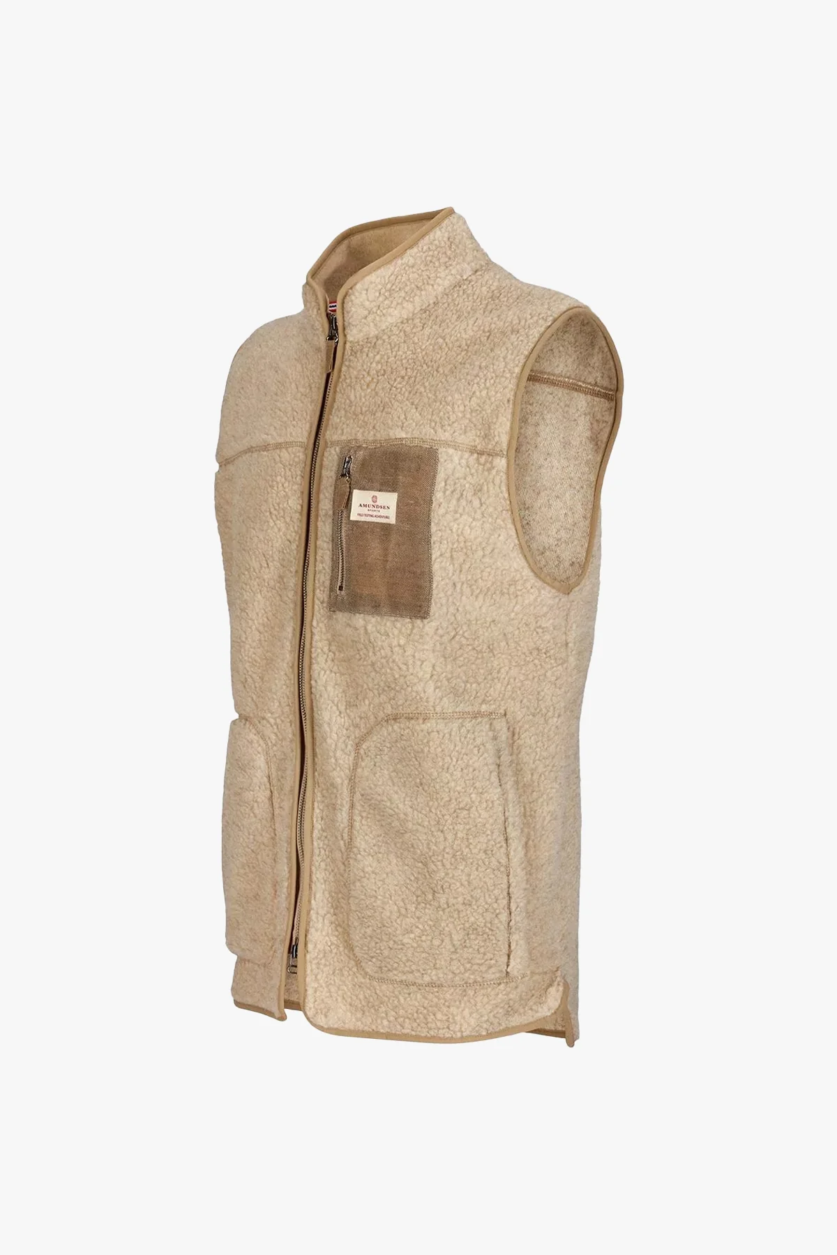 Men's Heroes Wool Fleece Vest - Image 4