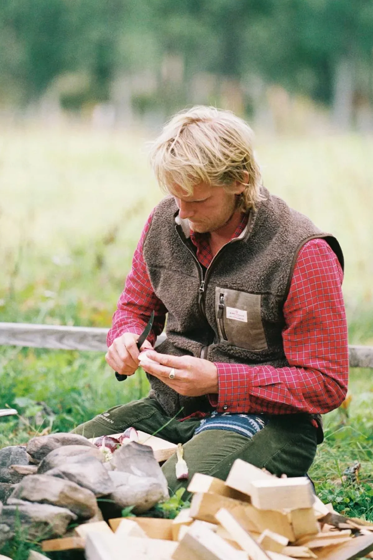 Men's Heroes Wool Fleece Vest - Image 3