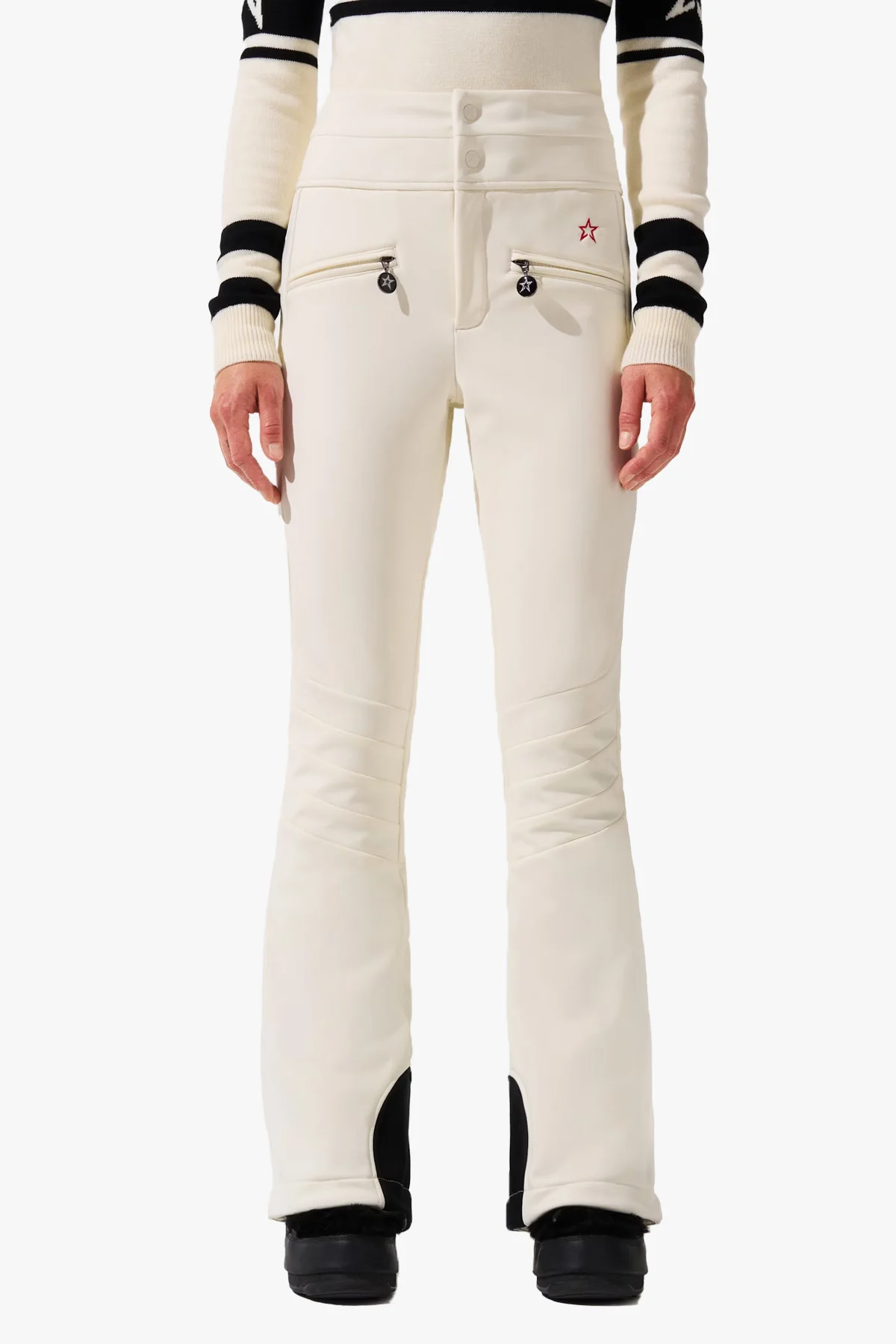 Aurora High Waist Flare Ski Pant Long - Image 4