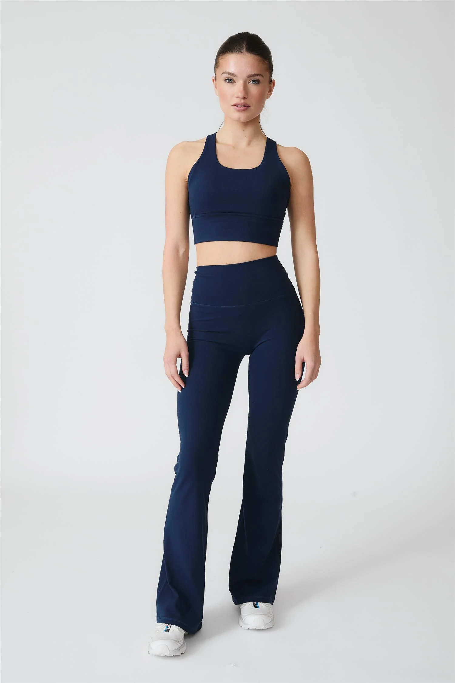 Flare Tights Navy Blue Long - Image 2