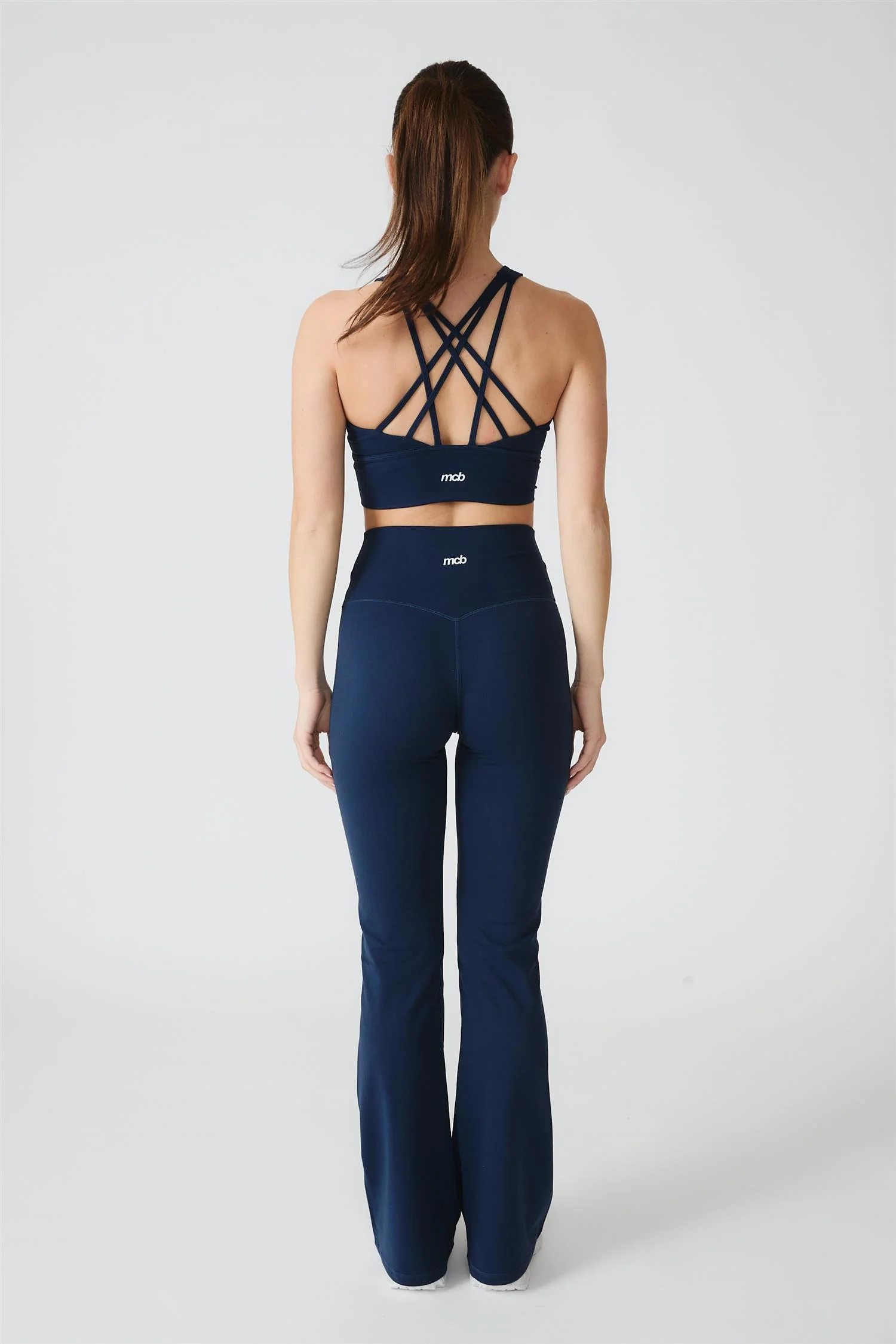 Flare Tights Navy Blue Long - Image 5