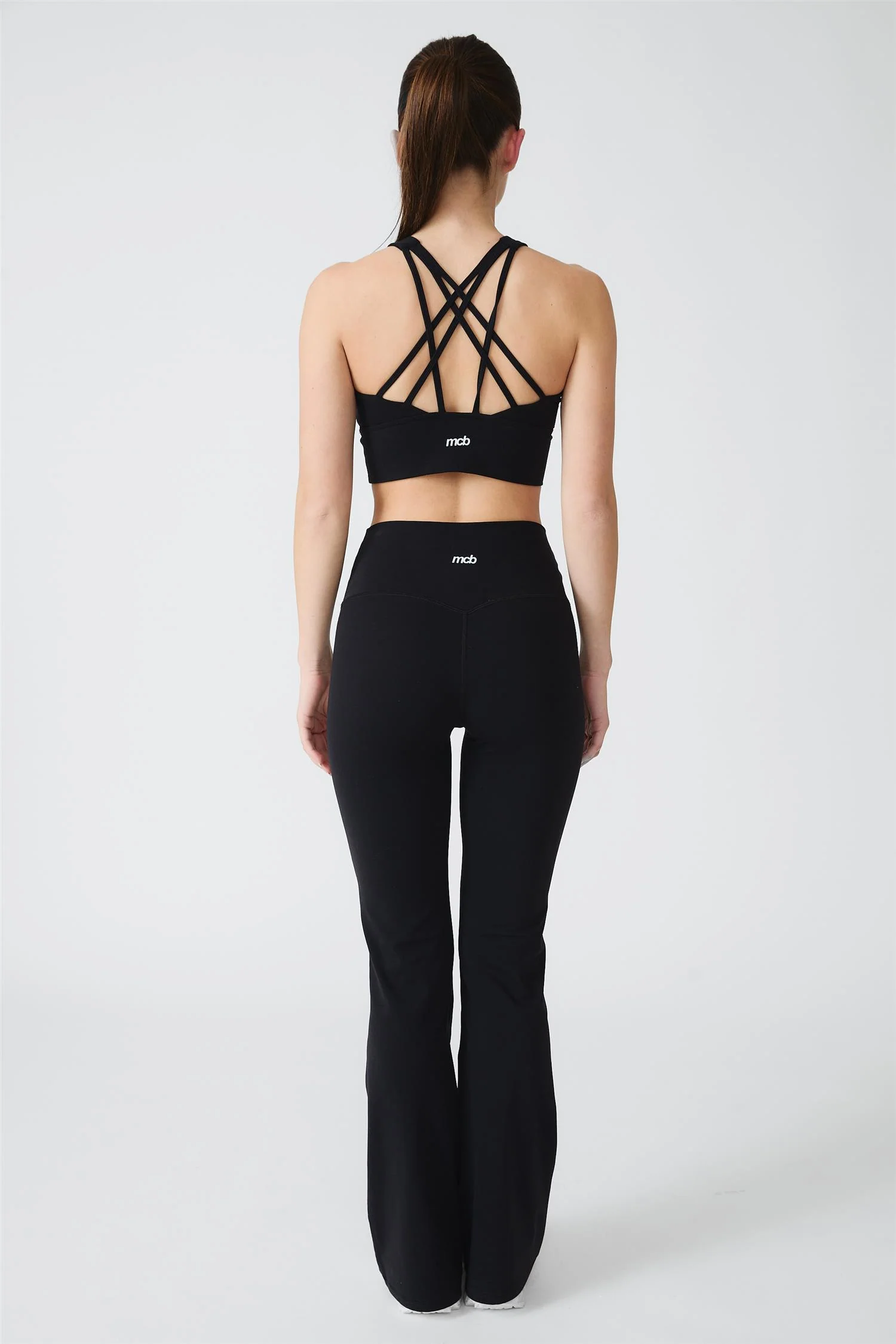 Flare Tights Black Long - Image 3