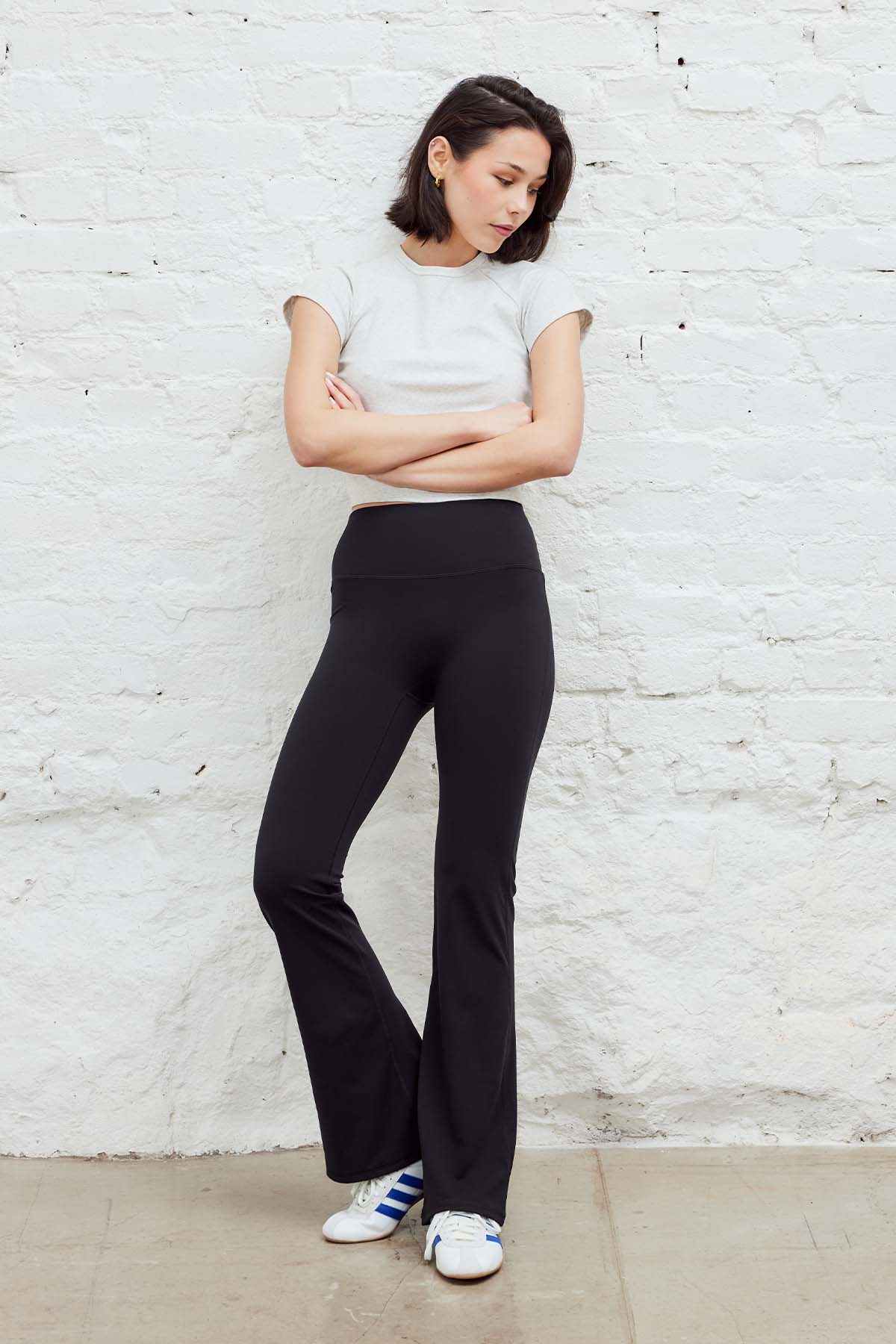 Flare Tights Black Long - Image 6