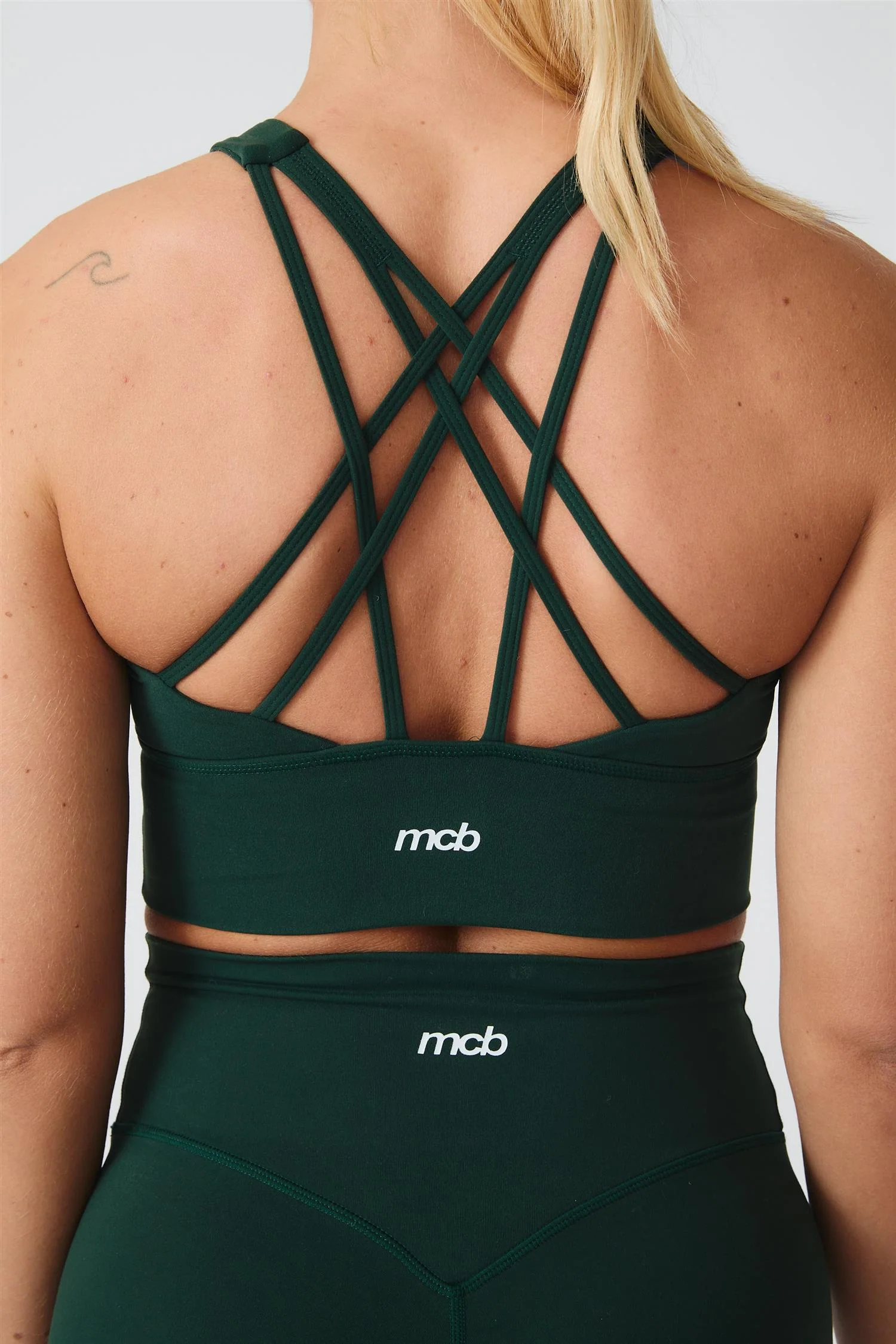 Strap Bra Dark Green - Image 3