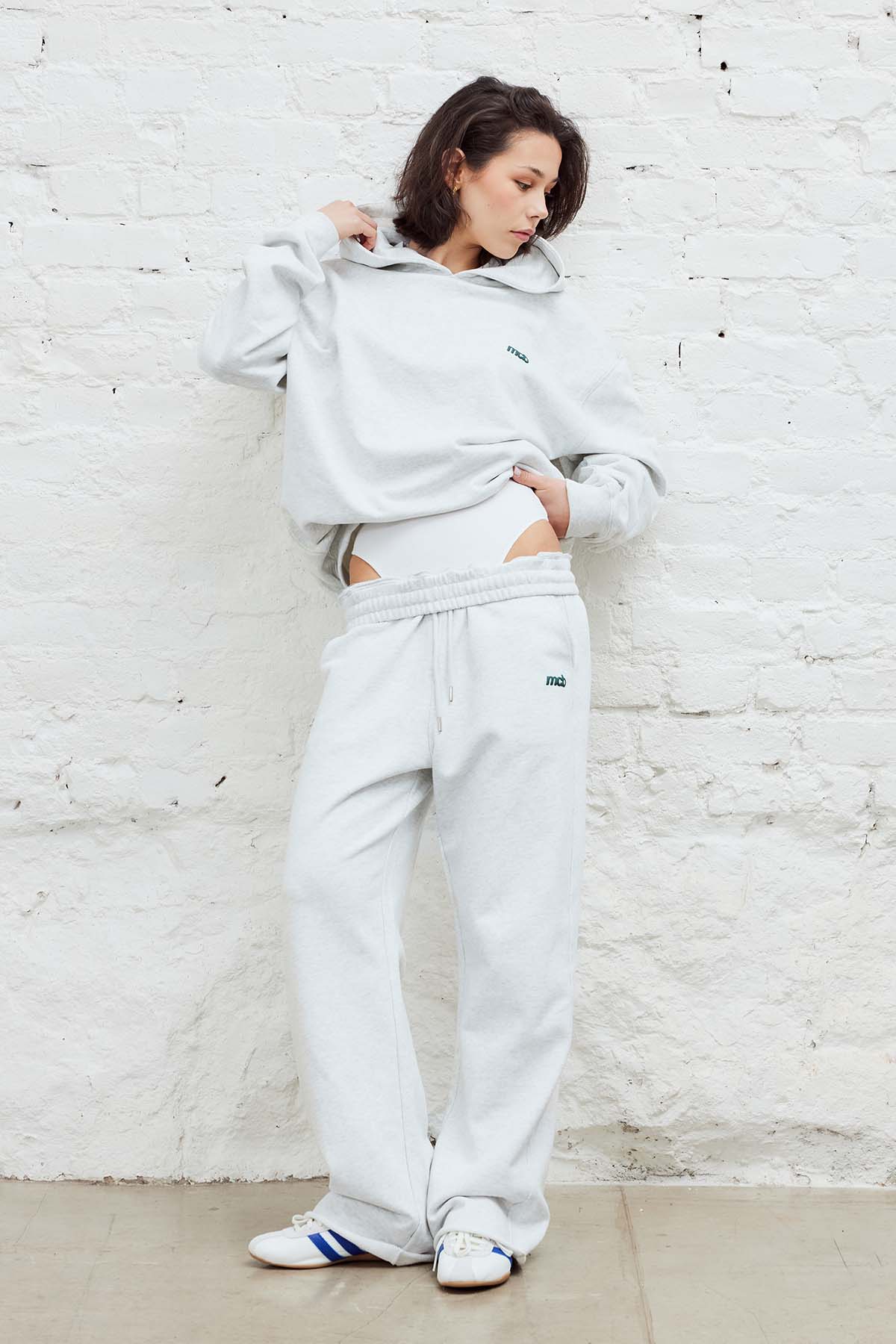 Grey Signature Hoodie - Image 2