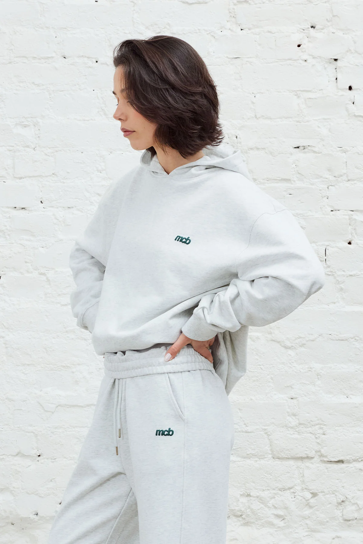 Grey Signature Hoodie - Image 3