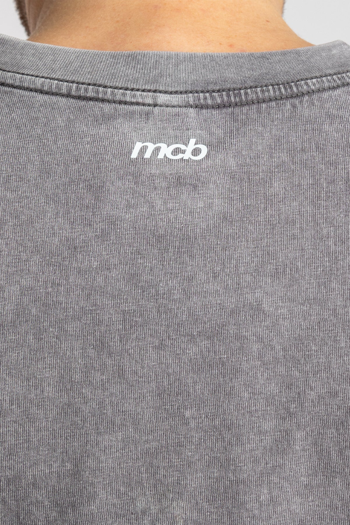 Men's Washed Grey T-Shirt - Image 3