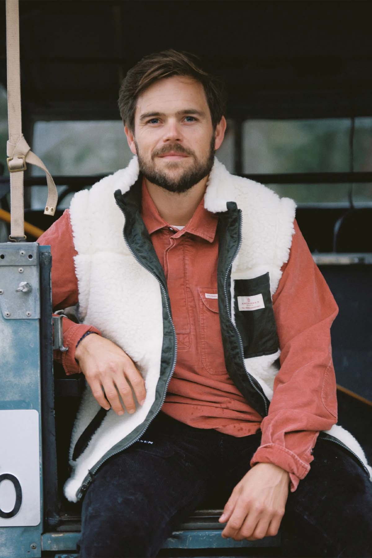 HARVESTER REVERSO WAXED VEST UNISEX - Image 3