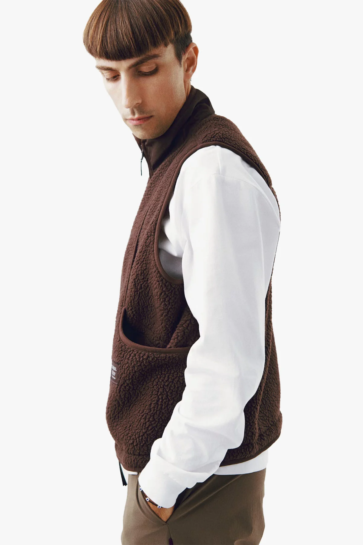 Off-Race Pile Fleece Vest - Image 3