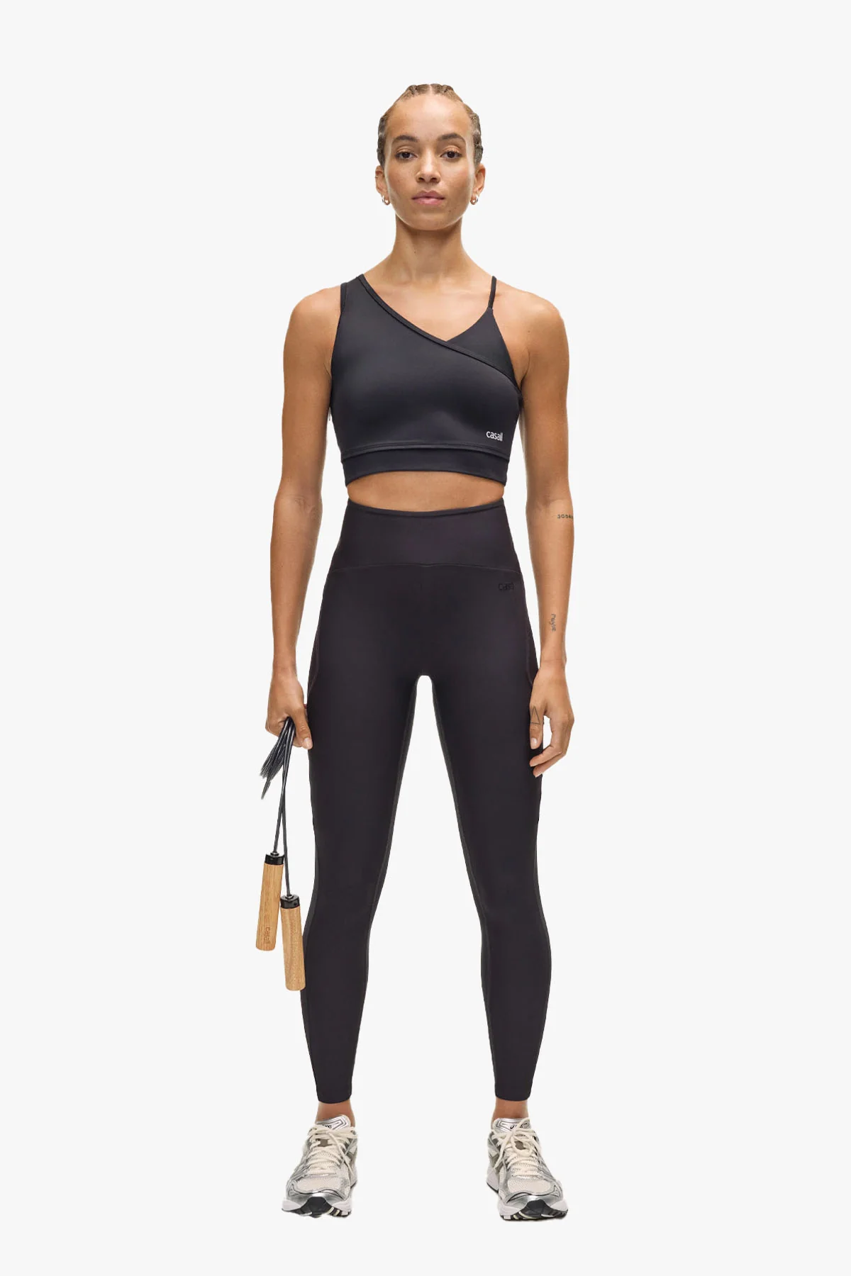 Twist Cut Out High Waist Tights - Image 2