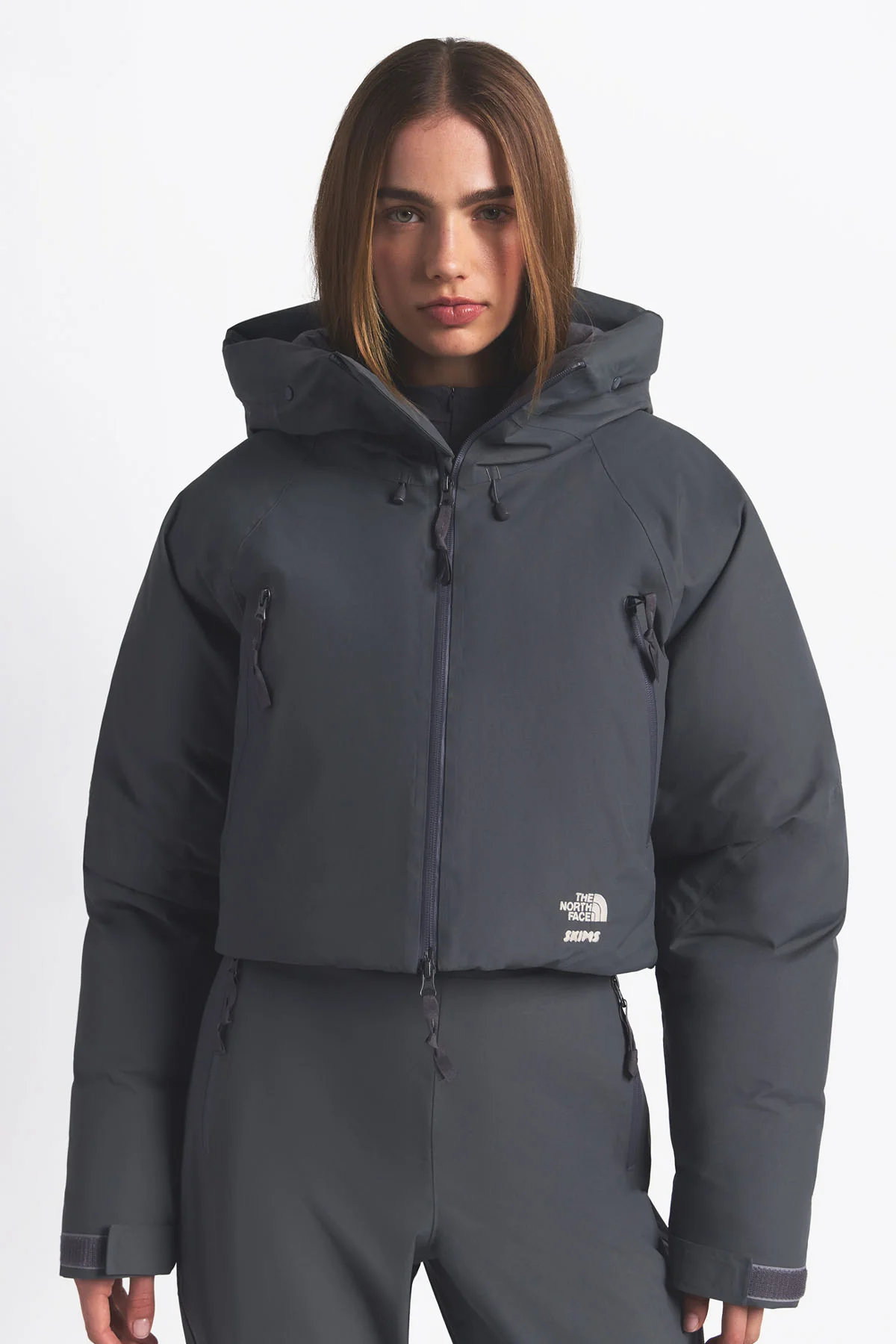 TNF X SKIMS W CROP INSULATED JACKET - Image 2
