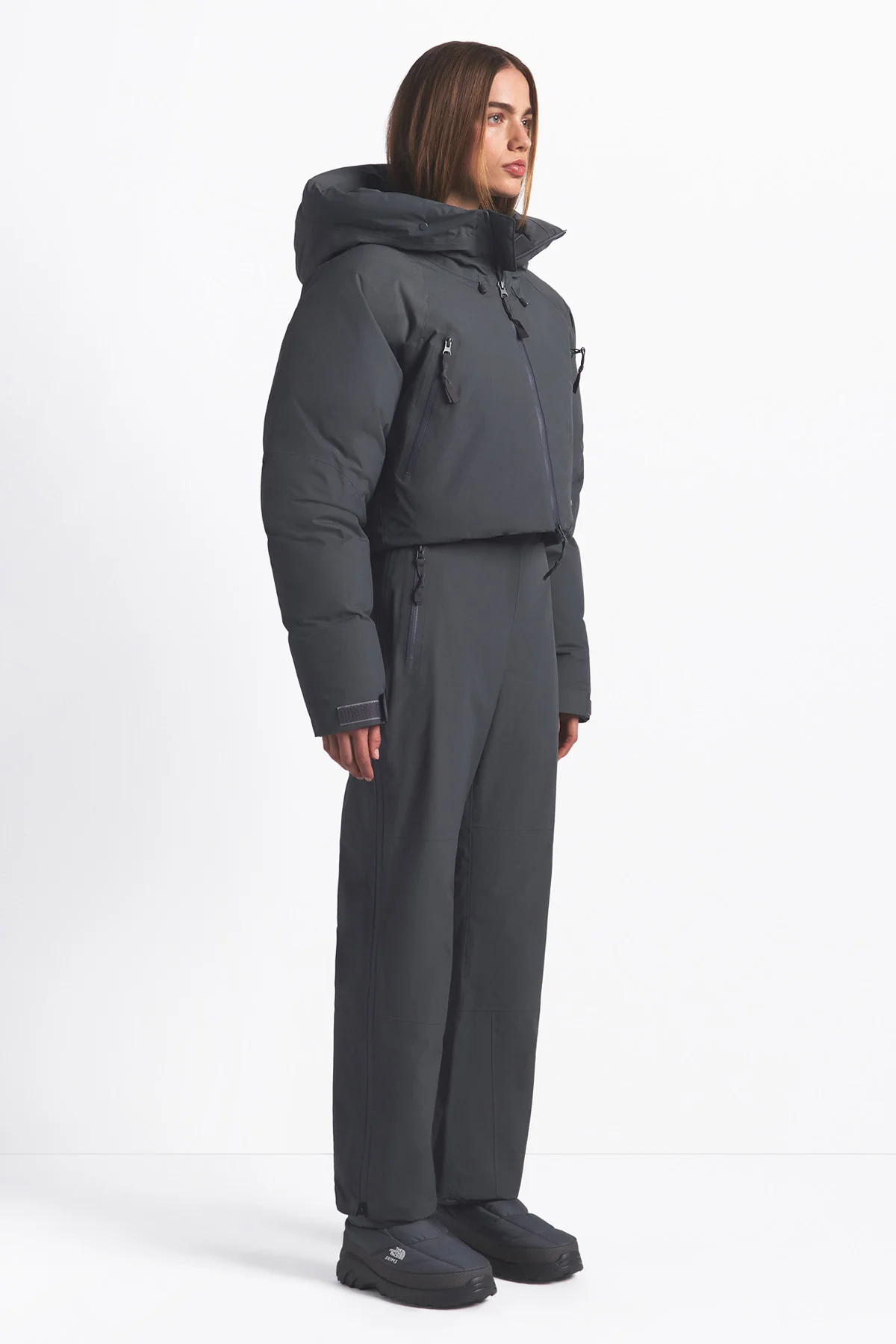 TNF X SKIMS W CROP INSULATED JACKET - Image 4