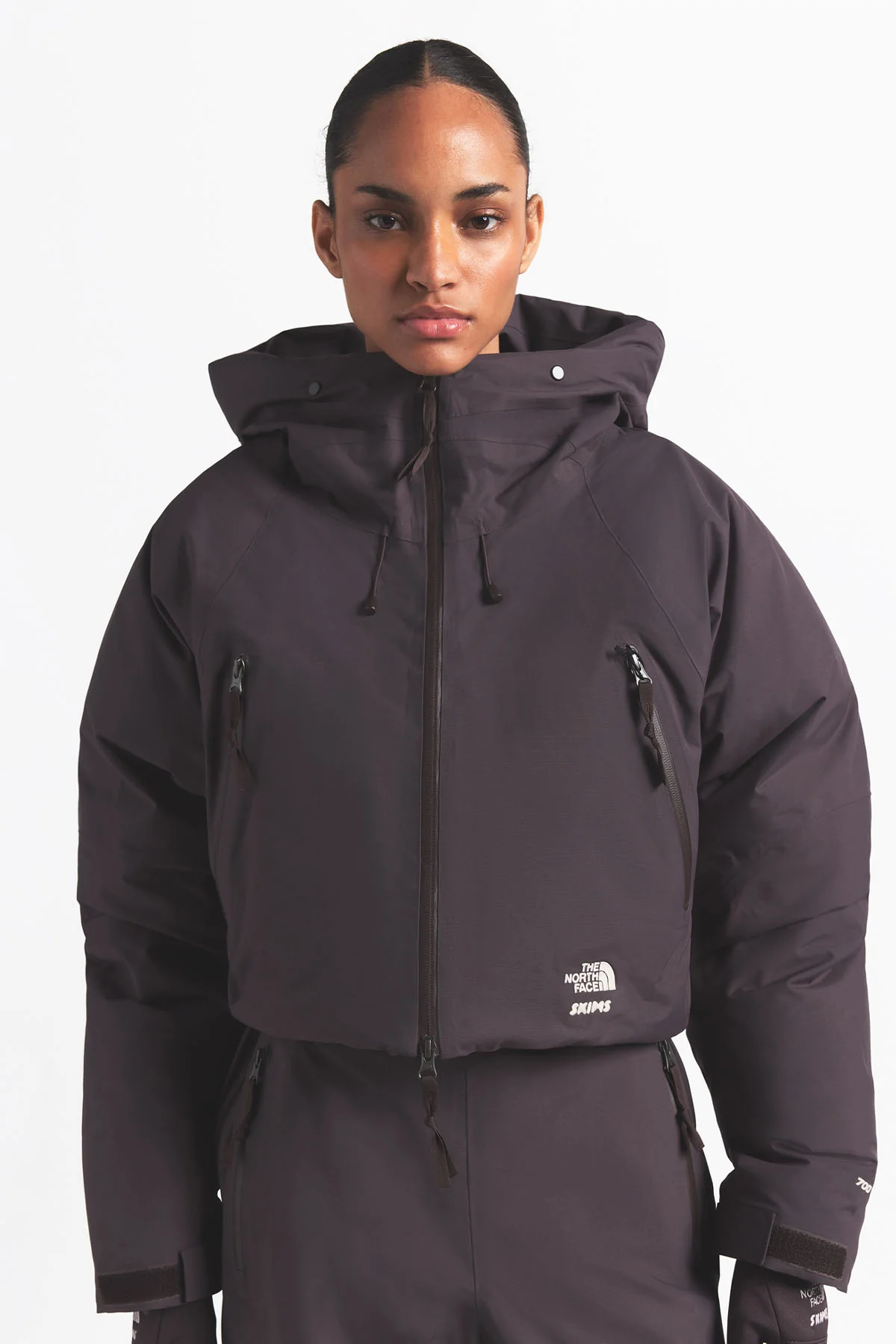 TNF X SKIMS W CROP INSULATED JACKET - Image 2