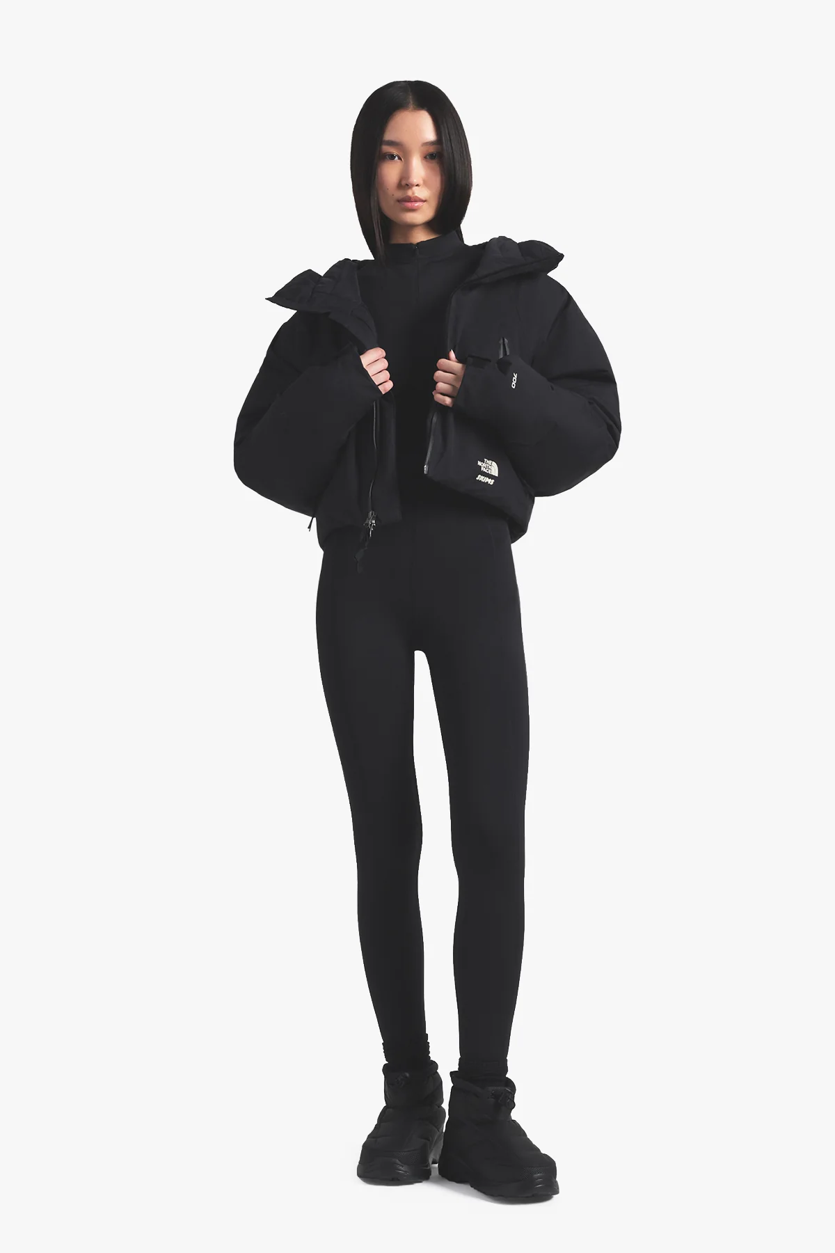 TNF X SKIMS W CROP INSULATED JACKET - Image 3