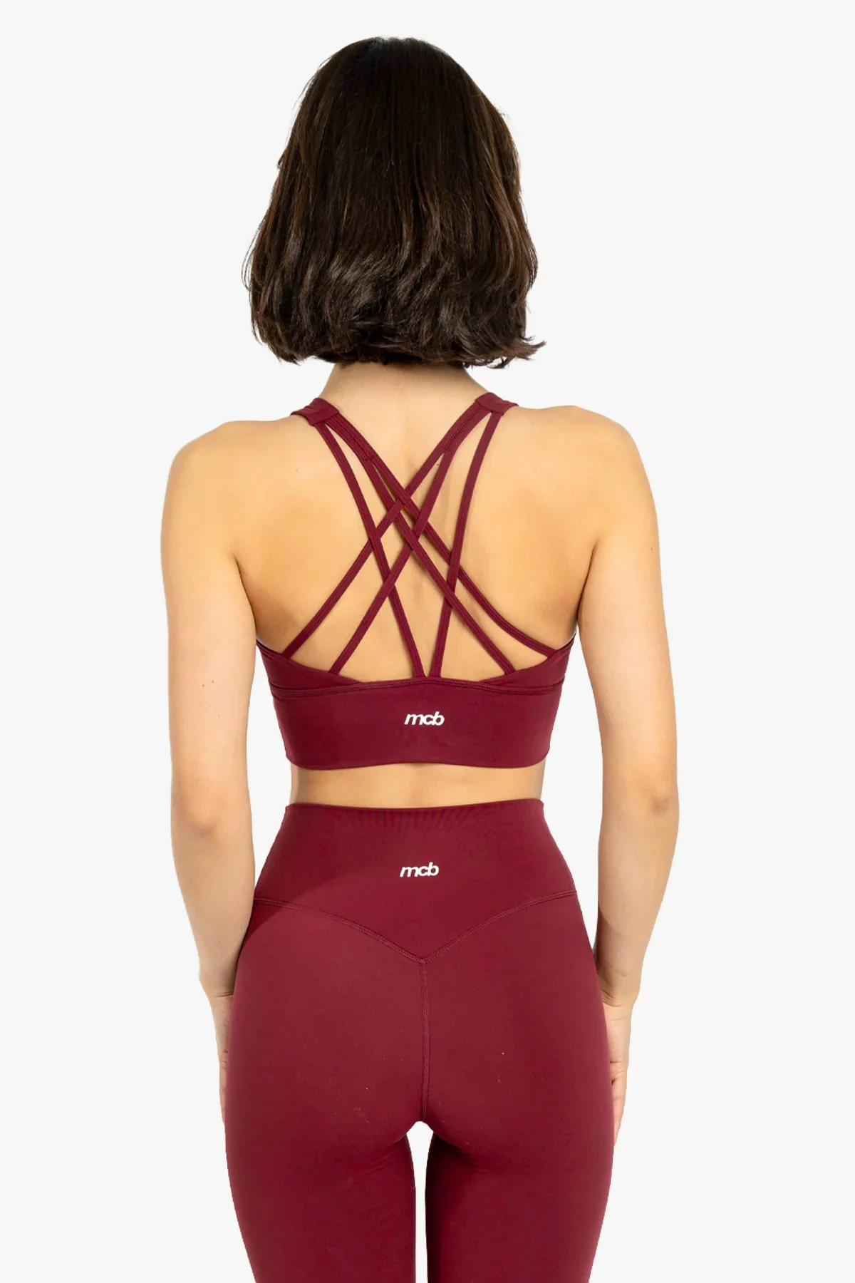 Strap bra Burgundy - Image 3