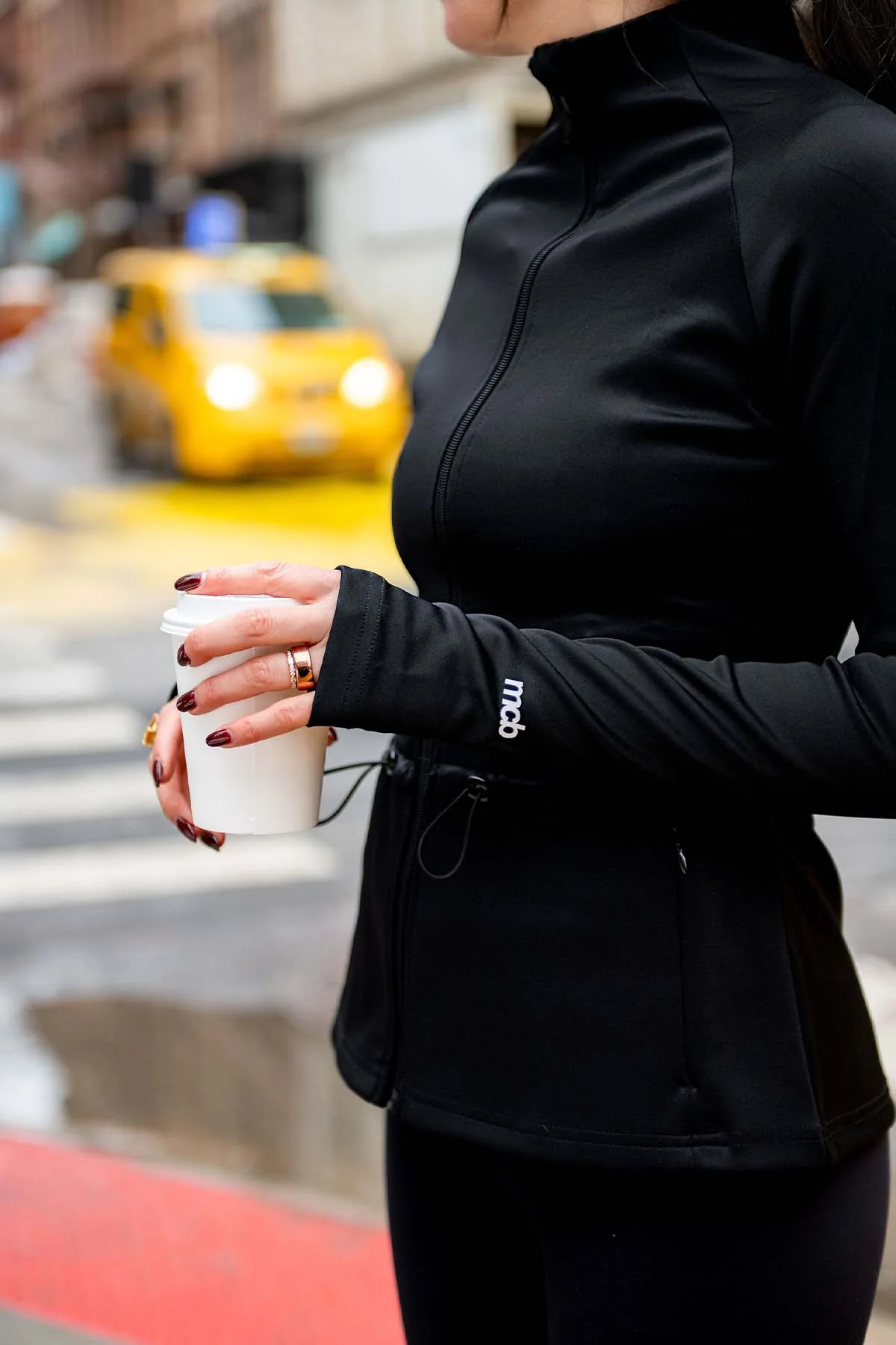 Peplum Running Jacket - Image 4