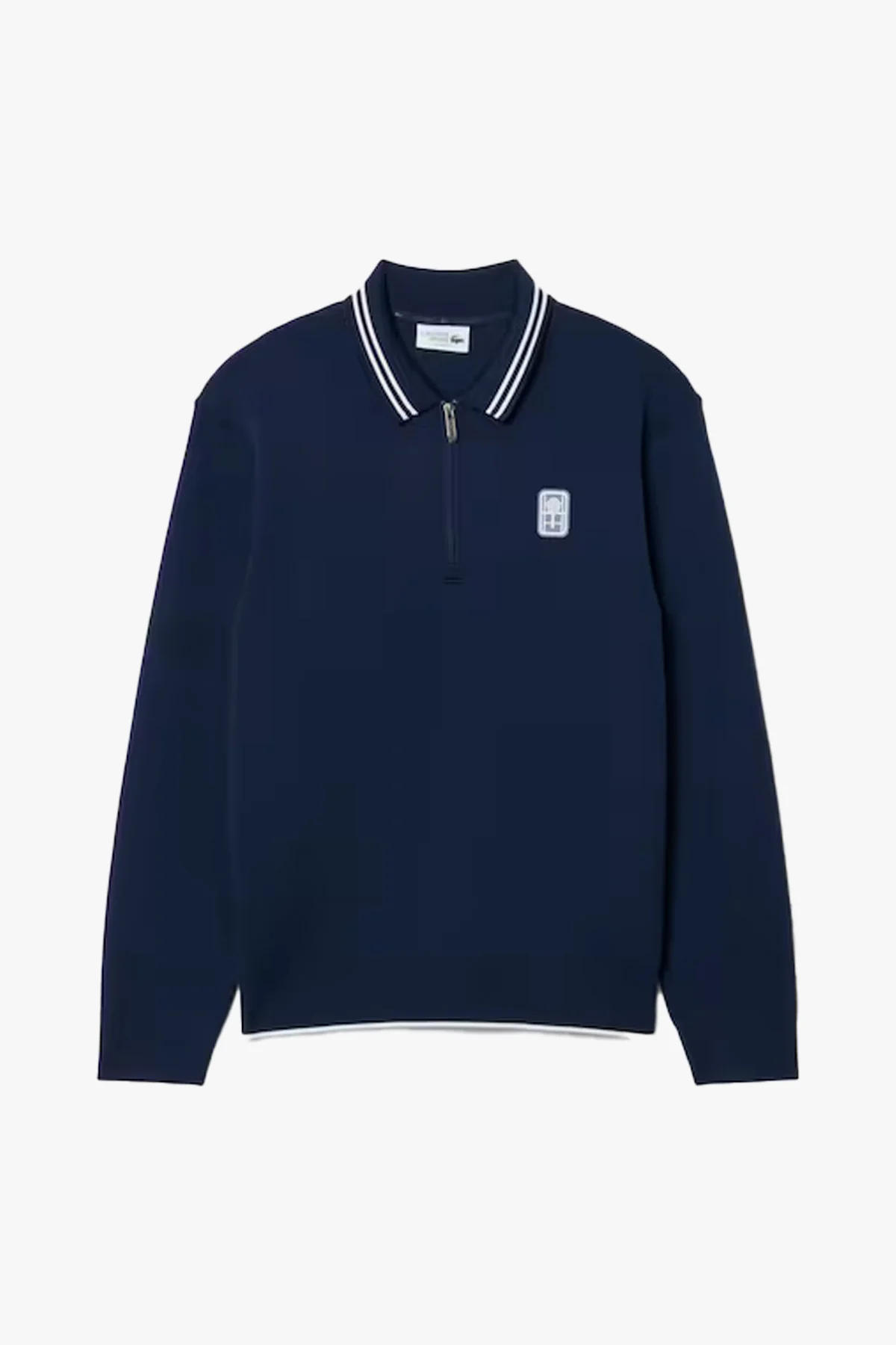 HERITAGE QUARTER ZIP BADGE SWEATSHIRT - Image 2