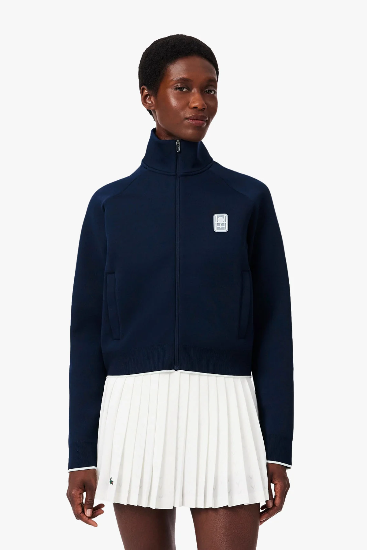 HERITAGE ZIPPED BADGE SWEATSHIRT - Image 2