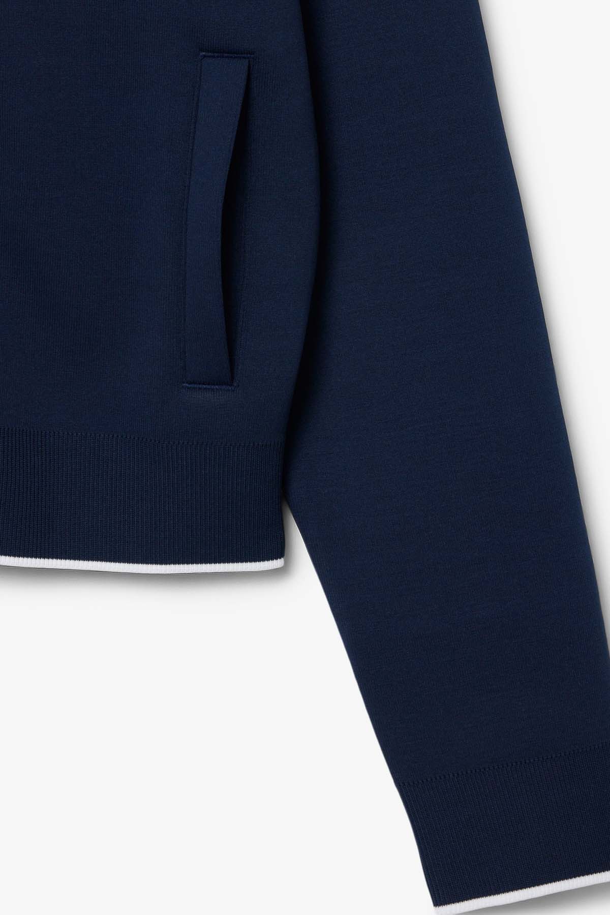 HERITAGE ZIPPED BADGE SWEATSHIRT - Image 7