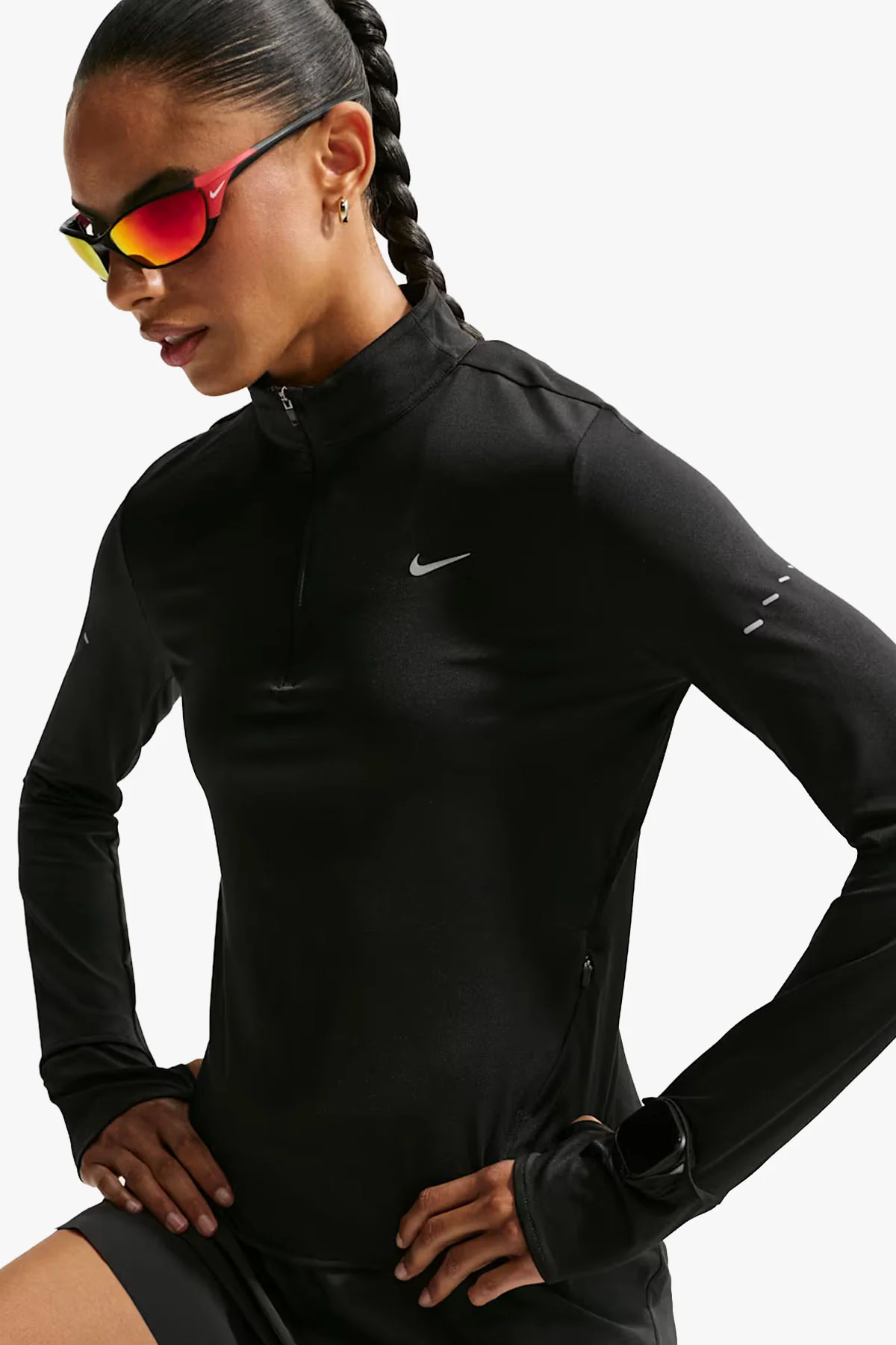 Swift Dri-FIT UV 1/4-Zip Running Top - Image 2