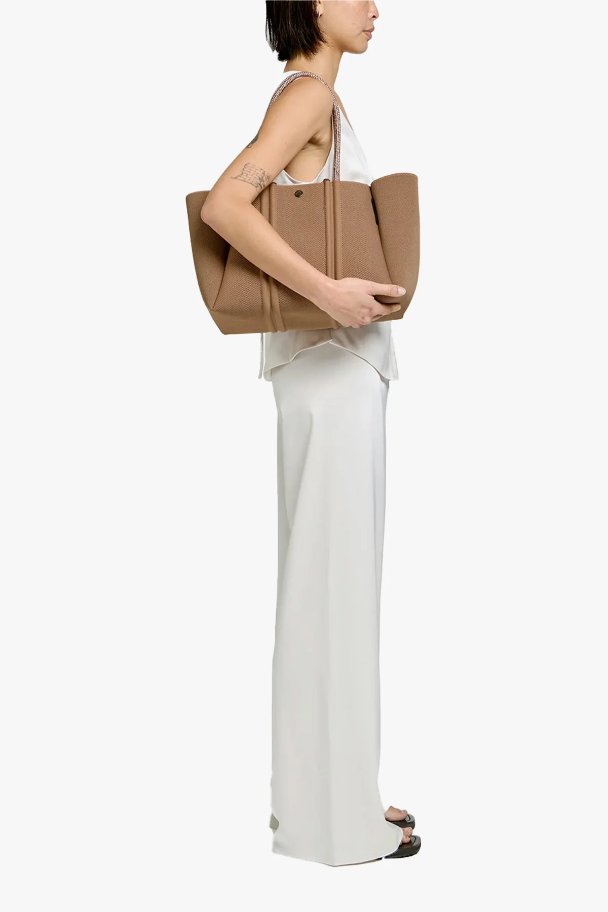Meridian midi tote Hazelnut - Image 3