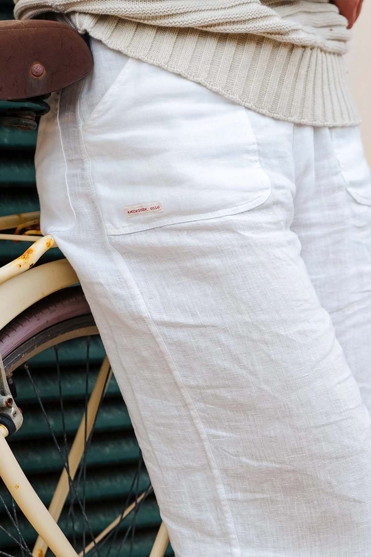 SAFARI LINEN PANTS WOMENS - Image 4