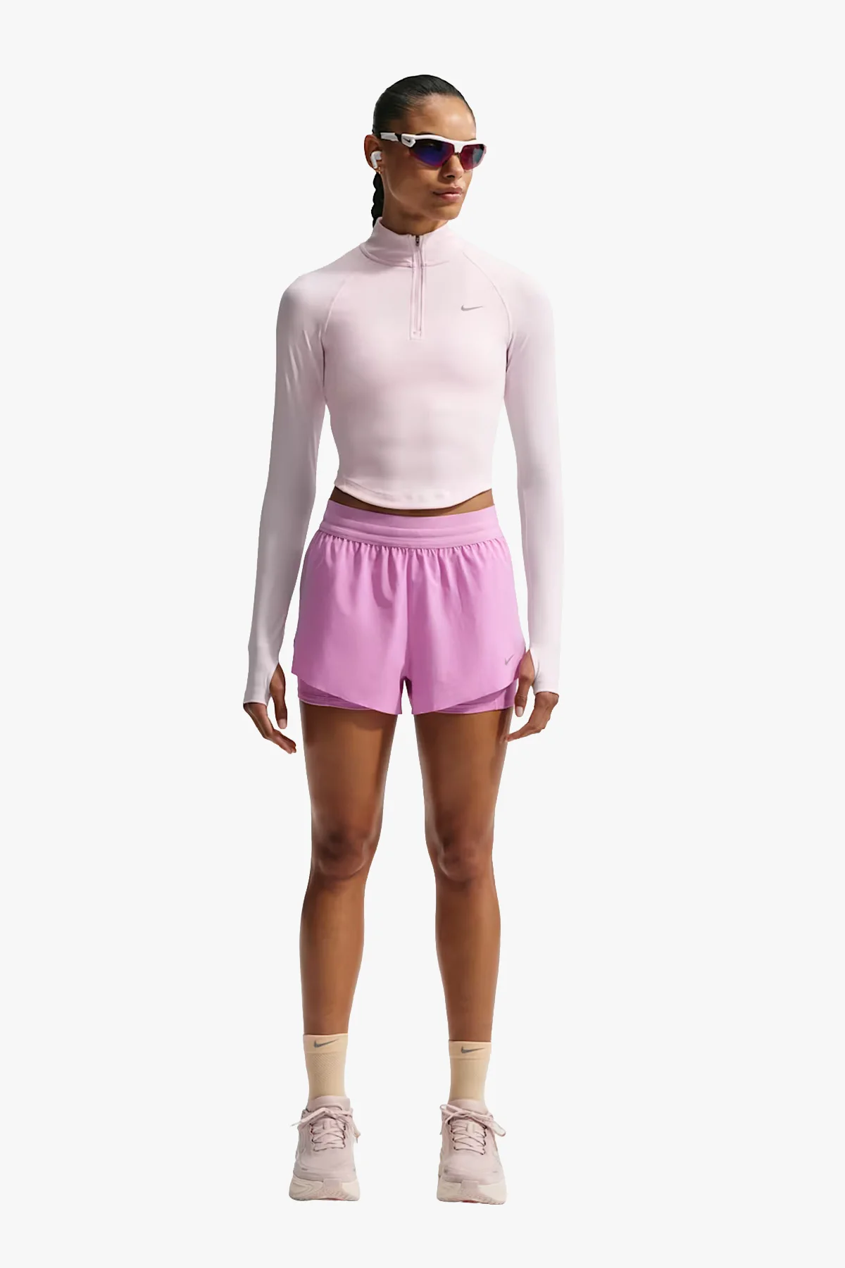 Swift Dri-Fit Mid-Rise 2-in-1 Running Shorts