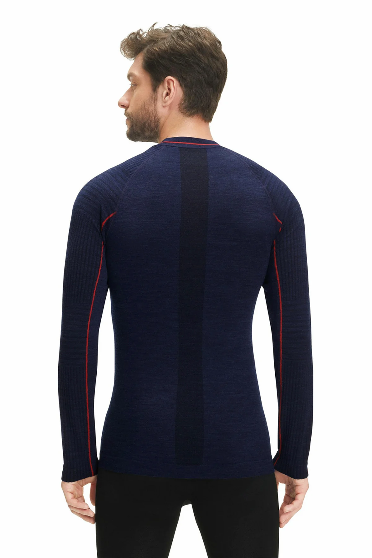 Trend Men Long sleeved Shirt Wool-Tech - Image 3