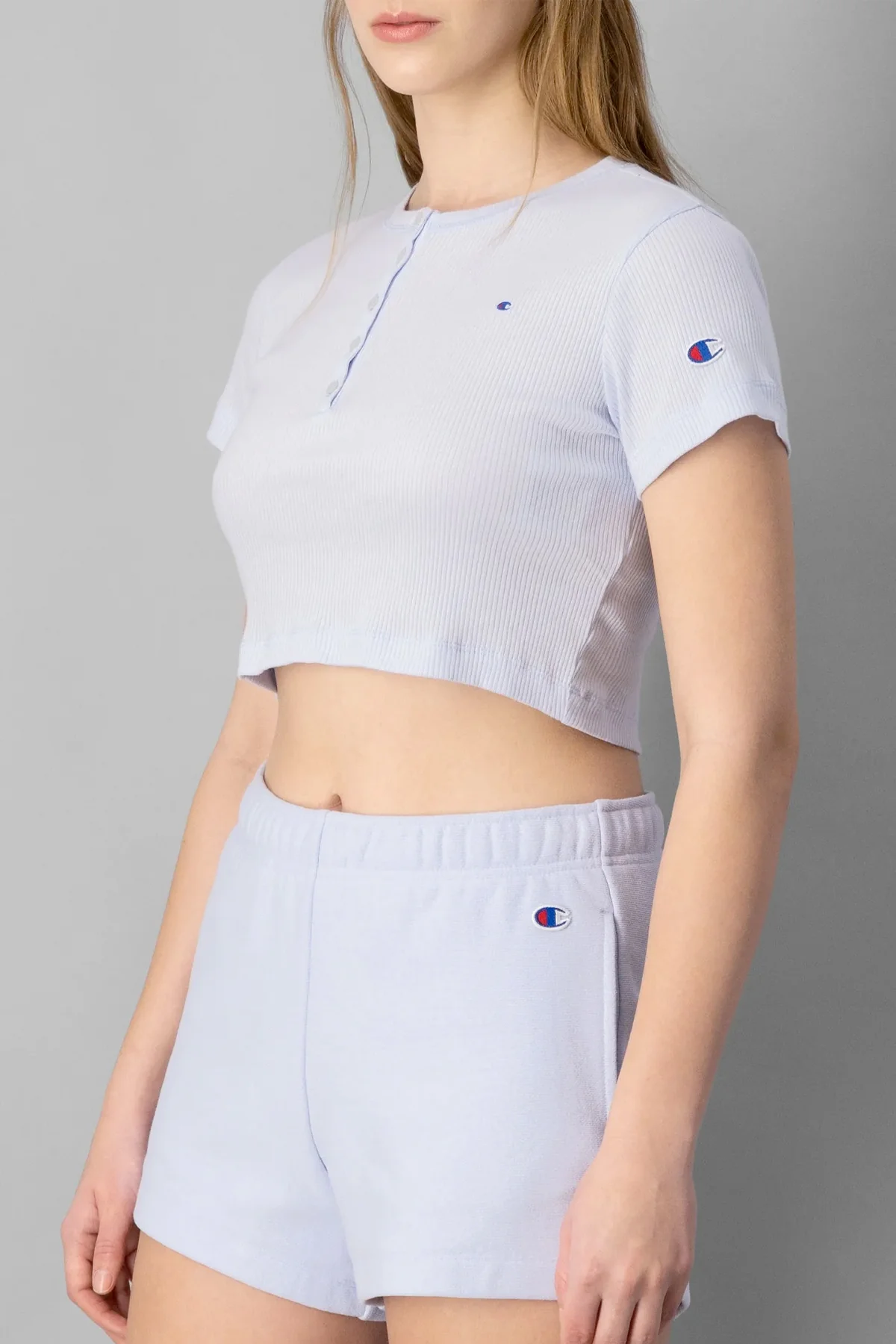 Classic 1952 Ribbed Cropped Polo Shirt - Image 2