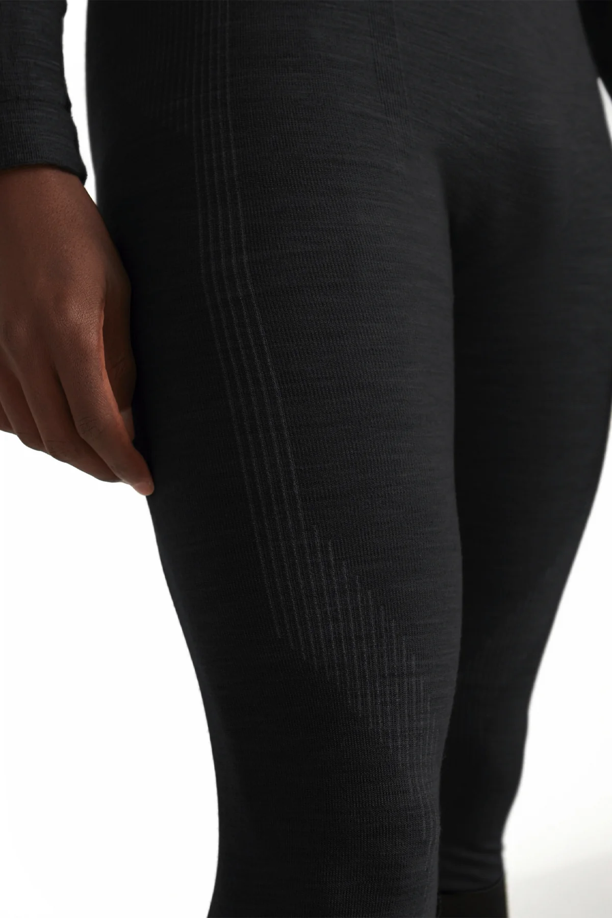 Men Tights Wool-Tech Black - Image 2